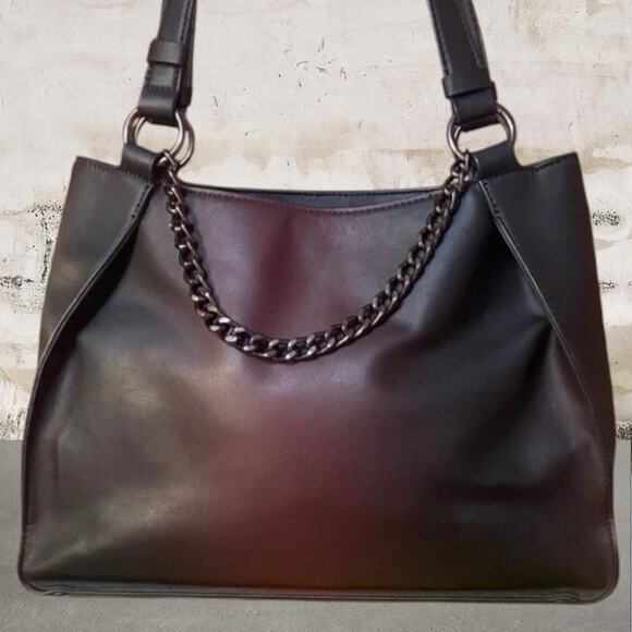 Simply Vera Vera Wang Black Shoulder Bag - Picture 2 of 7